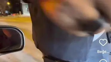 Silahla 'şaka' videosu çeken gençler polisi karşısında görünce donup kaldı