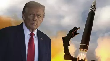 Trump'ın ziyareti gerilimi tavan yaptırdı! Füzeler peş peşe fırlatıldı