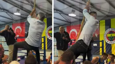 61 yaşındaki Sadettin Saran'dan gövde gösterisi 