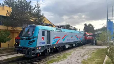 Yerli Lokomotif Tavşanlı'ya Ulaştı