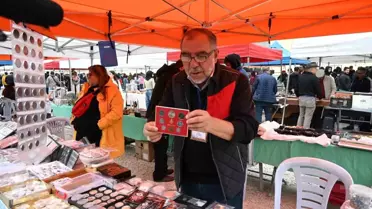 Eskişehir Antika Pazarında Para Koleksiyonu