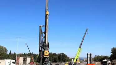 Başiskele Kavşağı Projesi'nde Fore Kazık İmalatı Başladı