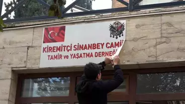 Bursa'da Camii Derneğine Tahliye Şoku