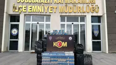 Ağrı'da 10 Bin Paket Kaçak Sigara Ele Geçirildi