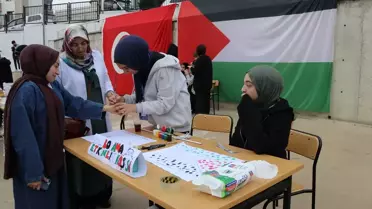 Gazze'ye Destek Kermesi Düzenlendi