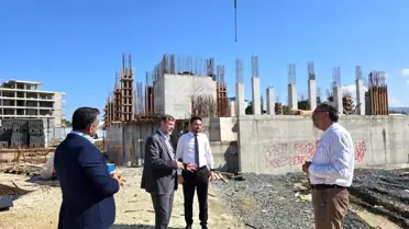 Antakya'da Camii İnşaatı Hızla Sürüyor