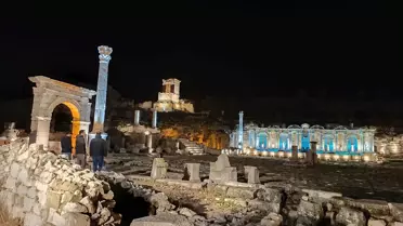 Sagalassos Gece Müze Ziyaretine Hazırlanıyor