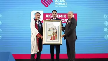 Bakan Kurum, FSMVÜ 2025-2026 Akademik Yılı Açılış Töreni'nde konuştu Açıklaması