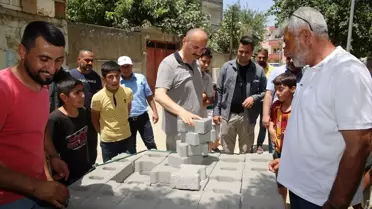 Batman'da 874 Bin Metrekare Parke Taşı Döşendi