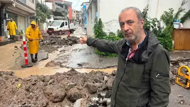 İzmir'de Şiddetli Yağışlar Su Taşkınlarına Neden Oldu