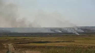 Anız Yakmaya Tepki Gösterdiler