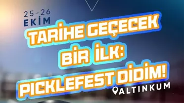 PickleFest Didim, Raket Sporlarının Coşkusunu Yaşatacak