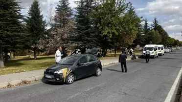 Otomobile Kaçış Anı Kamerada