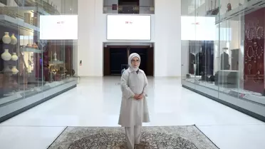 Emine Erdoğan, Umman'daki Ulusal Müze'yi ziyaret etti
