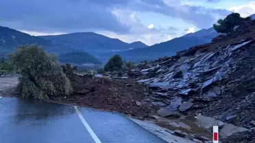 Gökçeada'da Sel Felaketi