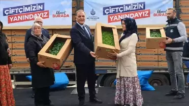 İBB'den Üreticilere Destek Töreni