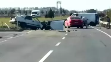 Kırklareli'nde Trafik Kazası: 4 Yaralı