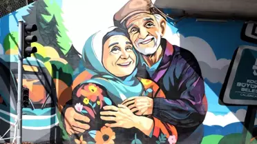 Kocaeli'de Grafiti Sanatı ile Alt Geçitler Renklendi