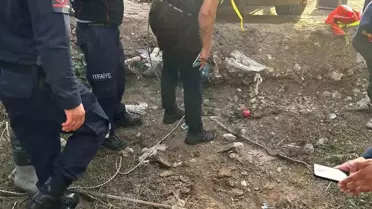 Nar Toplarken Kuyuya Düşen Kız Çocuğu Kurtarıldı