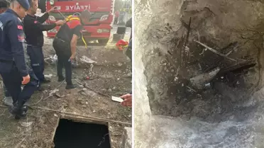 Nar toplamak isterken canından oluyordu! Kuyuya düşen 5 yaşındaki çocuk kurtarıldı