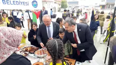Vezirköprü'de Filistin'e Destek Etkinliği