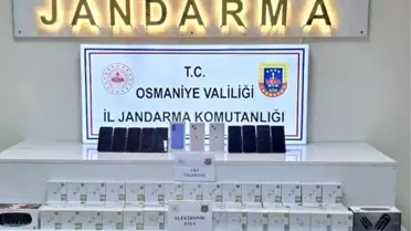 Osmaniye'de 3 Milyon TL Değerinde Kaçak Elektronik Ele Geçirildi