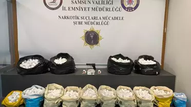 Atakum'da Uyuşturucu Operasyonu: 5 Gözaltı