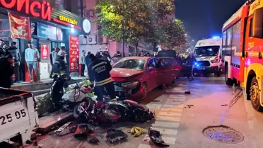 Çerkezköy'de Zincirleme Kaza: 3 Yaralı