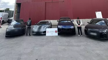 Lüks Araç Kaçakçılığına Operasyon