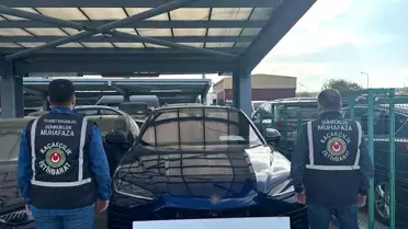 Lüks Araç Kaçakçılığına Operasyon