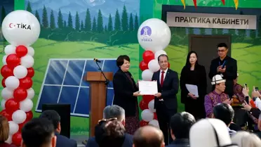 Yeşil Enerji Merkezi Kırgızistan'da Açıldı
