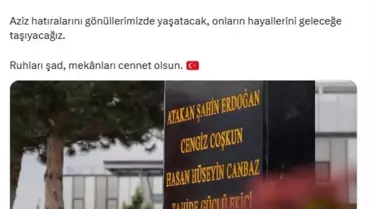 TUSAŞ şehitlerini andı (2)