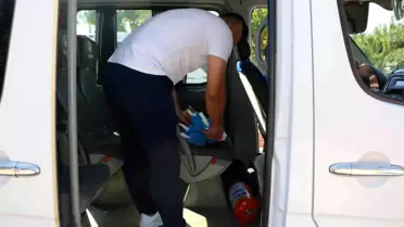 Antalya'da Okul Servis Araçlarına Kapsamlı Denetim