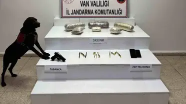 Van'da 4 Kilo Skunk Ele Geçirildi