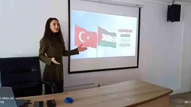 Düzce'de Filistin Belgeseli İzletildi