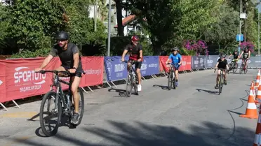 34. Alanya Triatlon Yarışları Başladı