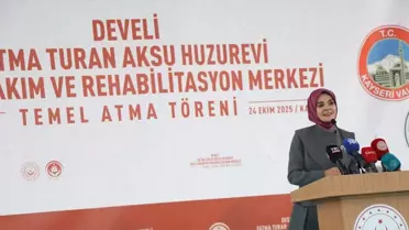 Kayseri'de Yeni Huzurevi Temeli Atıldı