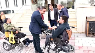 Akçadağ Belediyesi'nden Engelli Vatandaşlara Sürpriz Destek