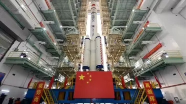 Shenzhou-21 Uzay Aracı Fırlatılıyor