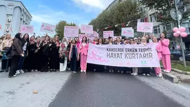 Meme Kanseri Farkındalığı İçin Motosikletli Etkinlik