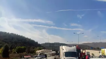 Bozüyük'te Zincirleme Kaza: 3 Yaralı