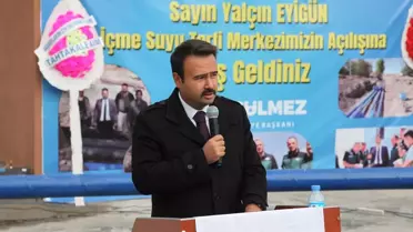 Ahlat'ta İçme Suyu Terfi Merkezi Açıldı