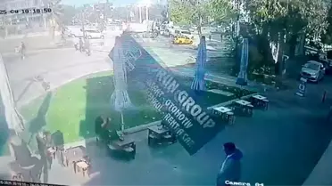 Çay içerken dehşeti yaşadılar! Ölümle burun buruna geldiler