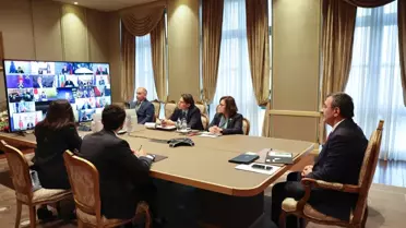 Cevdet Yılmaz, Ukrayna Gönüllüler Koalisyonu Zirvesi'ne Katıldı