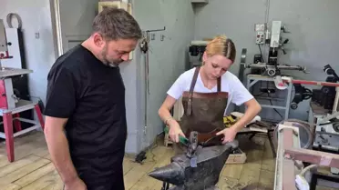 Düzceli Bıçak Ustası Altınışık, Geleneği Yaşatıyor