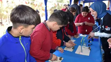 Gaziantep'te Bilim Şenliği Renkli Görüntülere Ev Sahipliği Yaptı