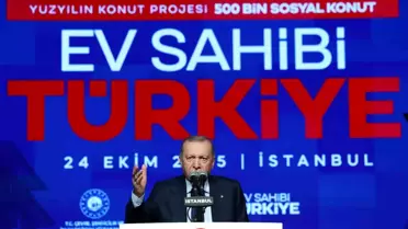 Cumhurbaşkanı Erdoğan 'Yüzyılın Konut Projesi'nin detaylarını açıkladı: 'Önceliğimiz henüz evi olmayan vatandaşlarımız'