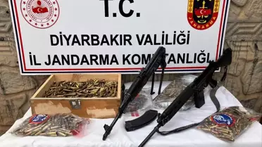 Diyarbakır'da Ruhsatsız Silah Operasyonu