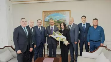 Edirne Valisi PTT'yi Ziyaret Etti