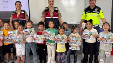 Gaziantep'te Öğrencilere Trafik Eğitimi